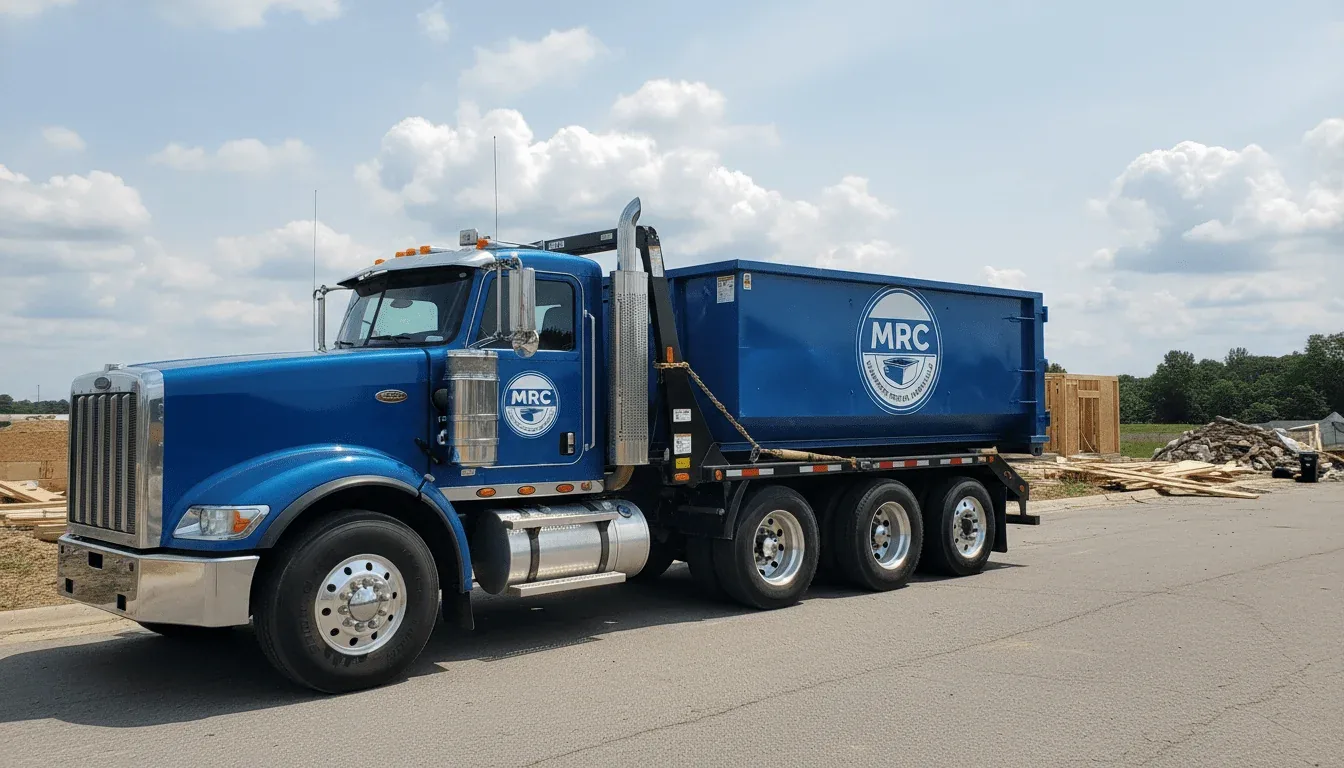 10 Yard Dumpster roll-off container delivered in Maryville, TN
