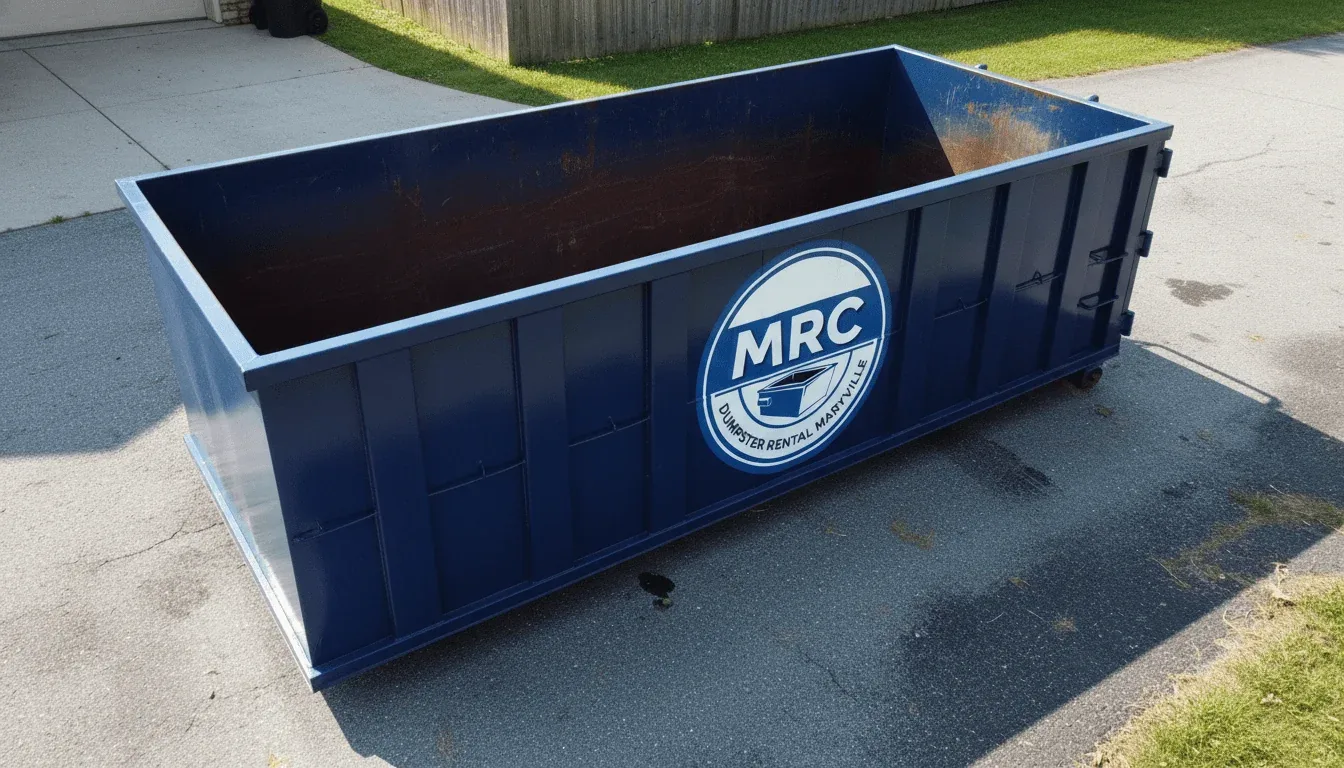 Roll-off dumpster sizes available in Maryville, TN