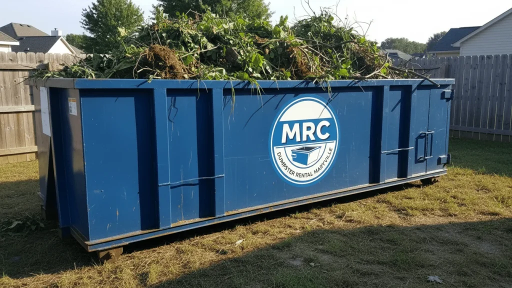 Yard Waste Dumpster Rental Maryville-img